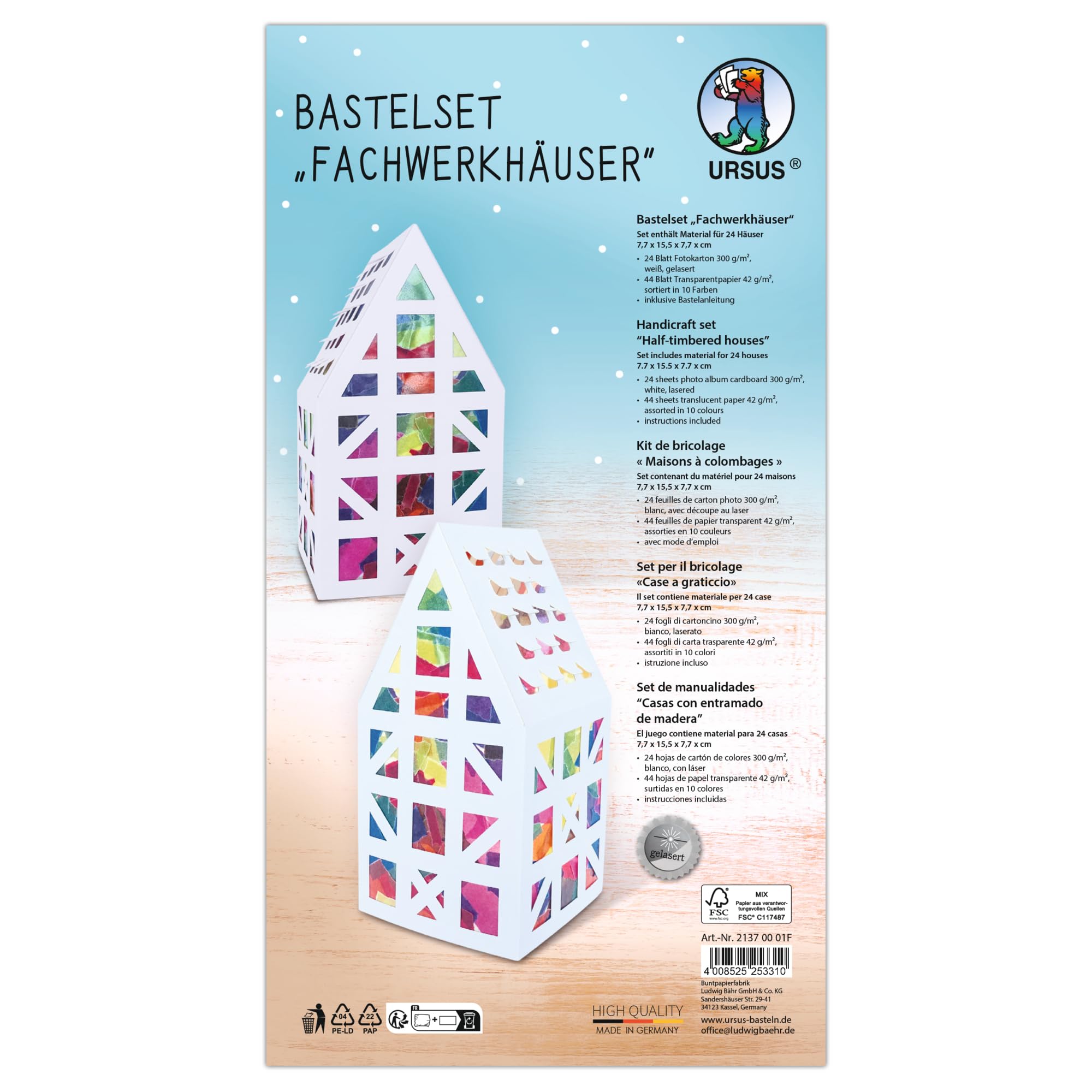 Ursus 21370001F Craft Set, Multi-Colour, One Size