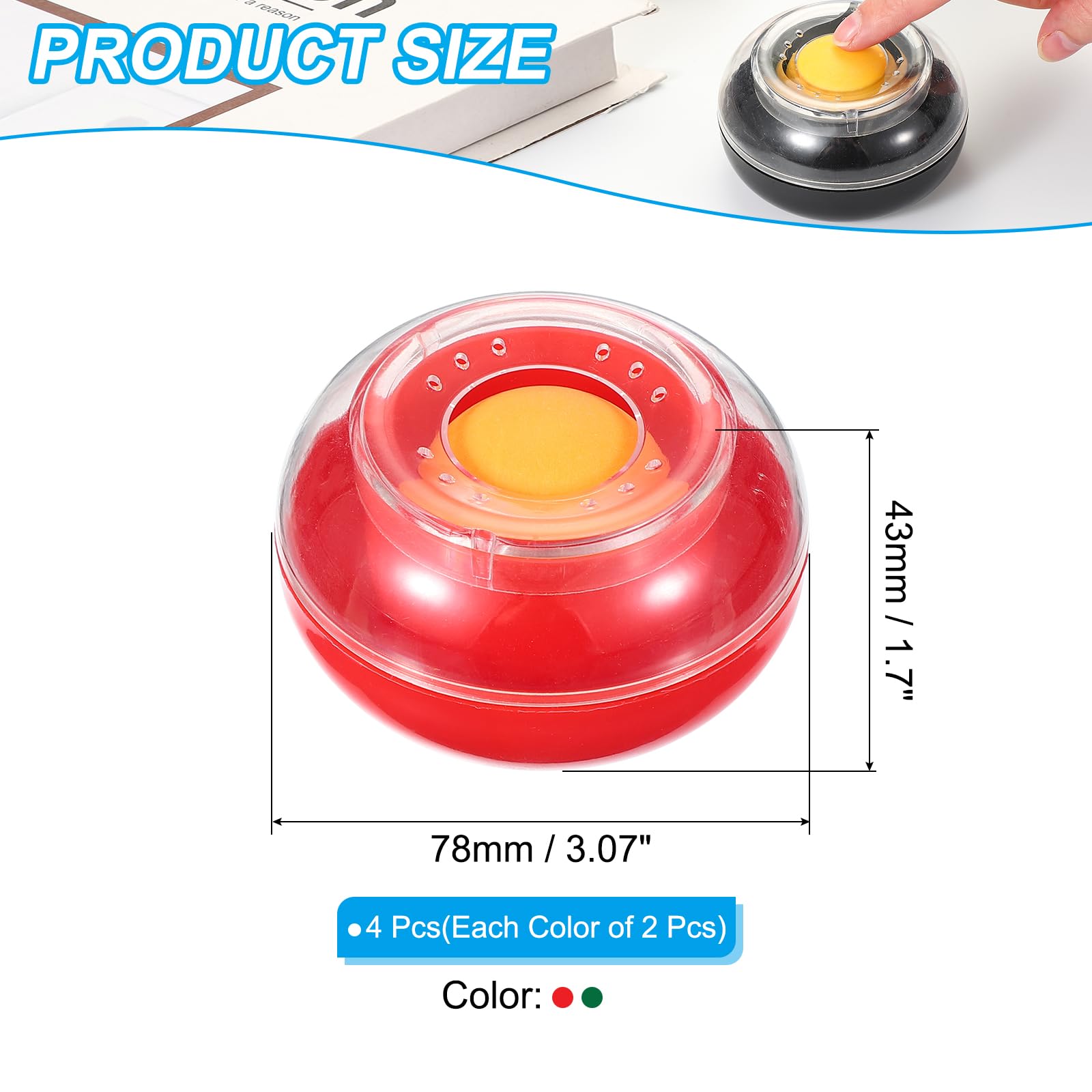 PATIKIL Fingertip Moistener - Image 2