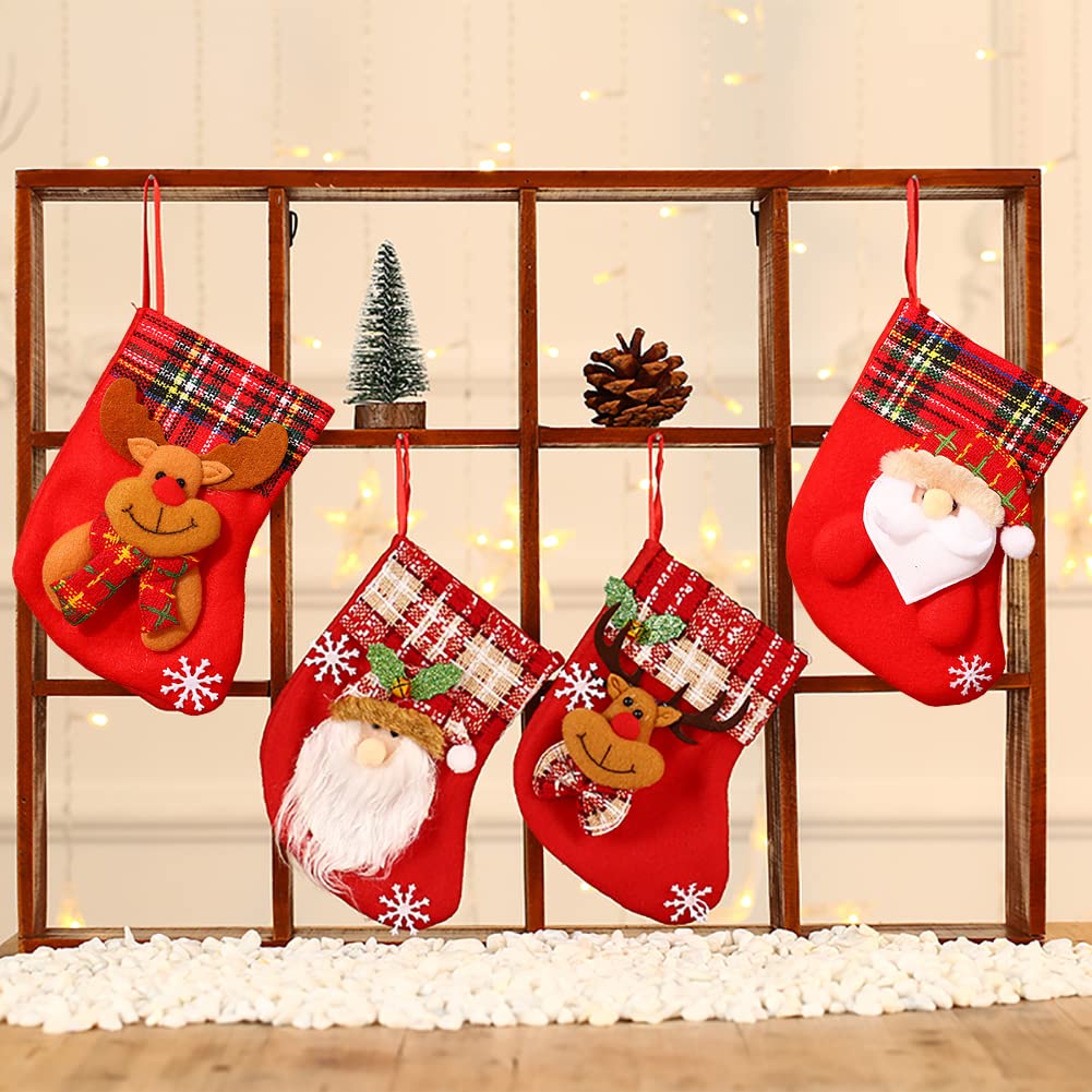 Amazon | クリスマスの靴下 12枚セット クリスマス ソックス 3D 立体