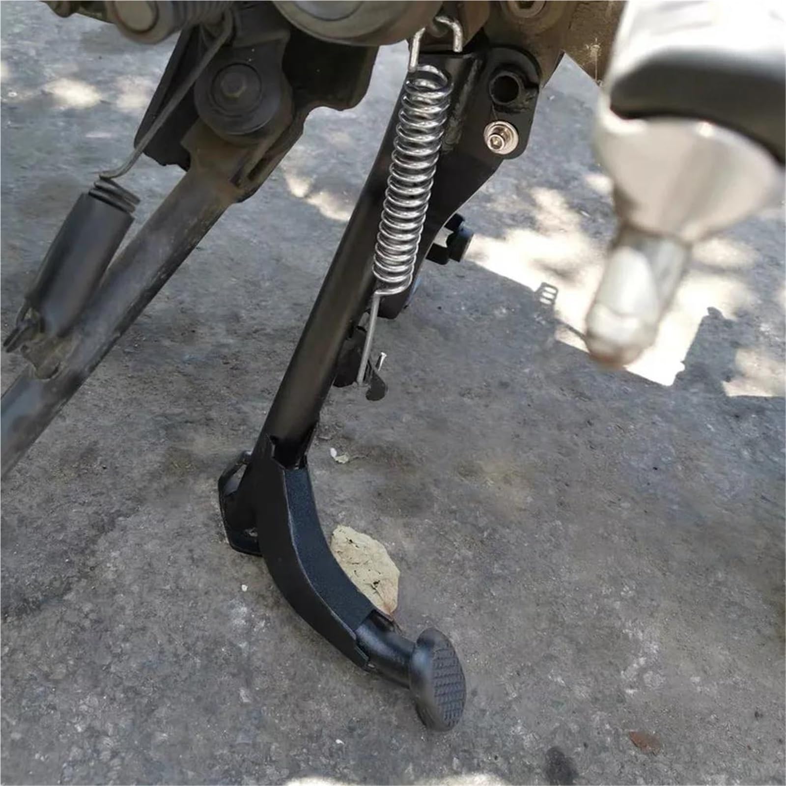 Caballete De Motocicleta Con Elevación De Rueda Trasera Y Basculante, Bastidor Central Firme De Acero Para NX500 2024-2025 Motocicleta Caballete