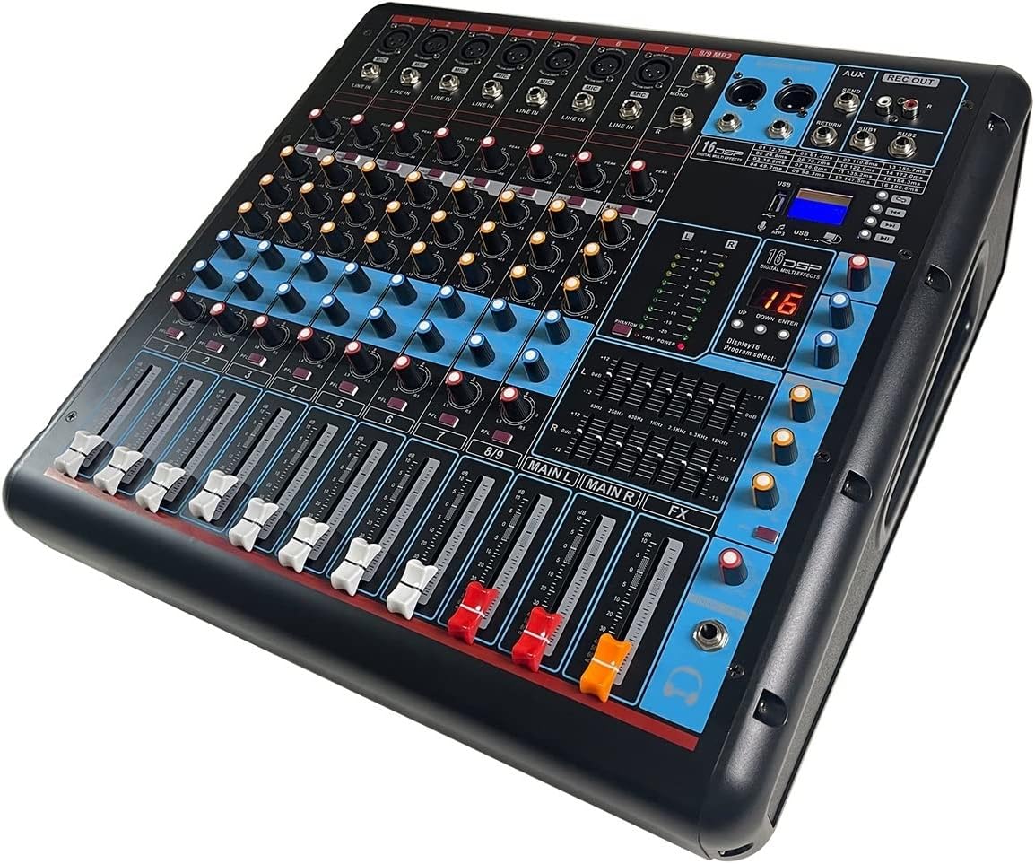 オーディオミキサー ミキサー プロフェッショナル PRO 12 チャンネル