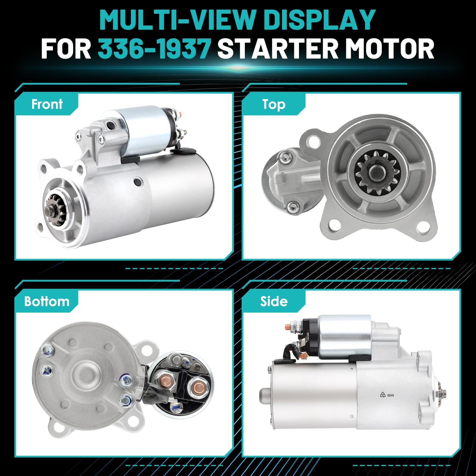 New Alternator For Ford E-150 E-250 E-350 Club Wagon E450 Super Duty F-150 F-250