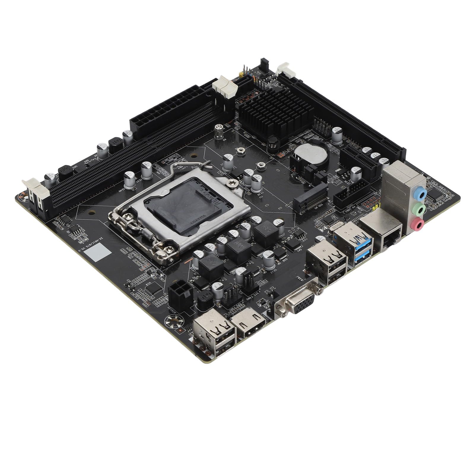 Placa Base para Juegos de Computadora, Placa Base para Juegos de Doble Canal LGA DDR3 de 1155 Pines con 4 Puertos USB2.0 2 USB3.0 SATA2.0
