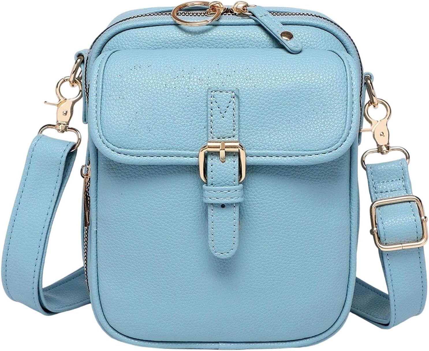 Leather Crossbody Bags for Women,Cross body Bag For Woman, Anti-Theft Vintage Built in Wallet