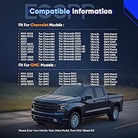 Vista 2 de ECCPP Conjunto de bomba de combustible E3501M para Chevrolet Chevy Silverado GMC Sierra 1999 2000 2001 2002 2003 4.3L/4.8L/5.3L con unidad de envío