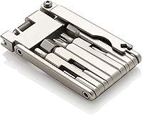 Vista 1 de CECO USA - Herramienta de bicicleta de 13 funciones con rompedor de cadena, multiherramienta para bicicleta, ultra delgada, tamaño de bolsillo