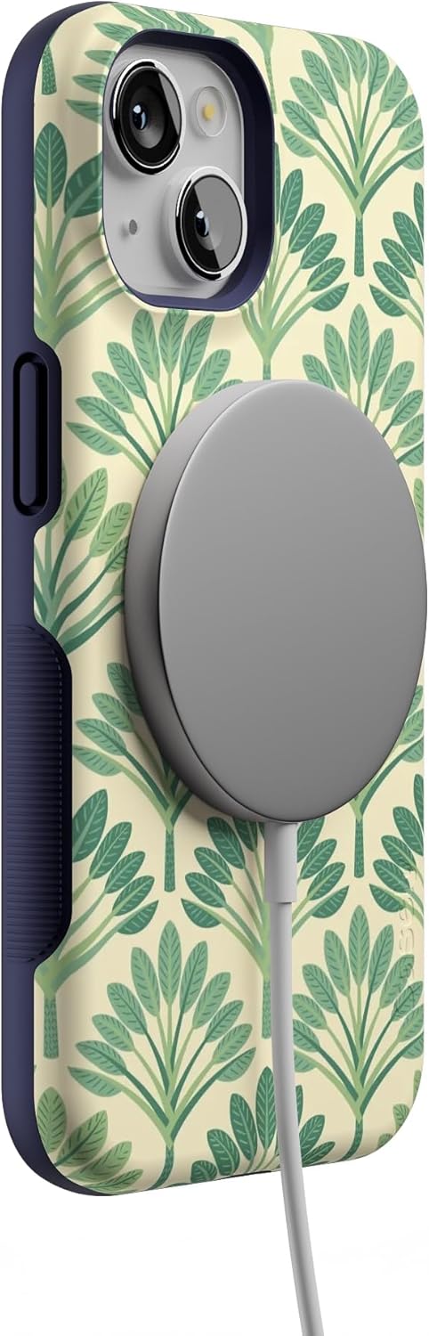 Casely iPhone 14 Case | Palm Royale | Palm Beach | Bold Protective Design | Compatible with MagSafe