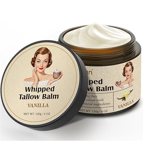 Sarga de ternera para la piel, bálsamo de sarga batida con aceite de oliva, crema hidratante facial de vaca alimentada con pasto, loción corporal