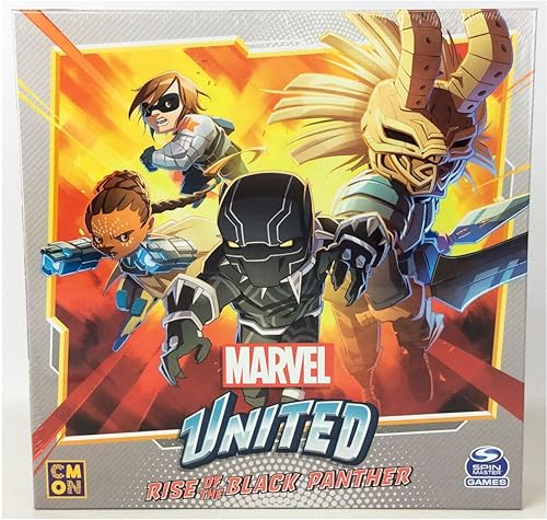 CMON Marvel United Rise of The Black Panther Expansion  Juego de miniaturas de mesa  Juego de estrategia  Juego cooperativo para adultos y niños  A