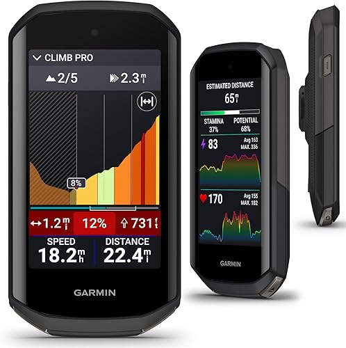 Miniatura 3 de Garmin Edge 1050 Premium Cycling Computer with Wearable4U Bundle