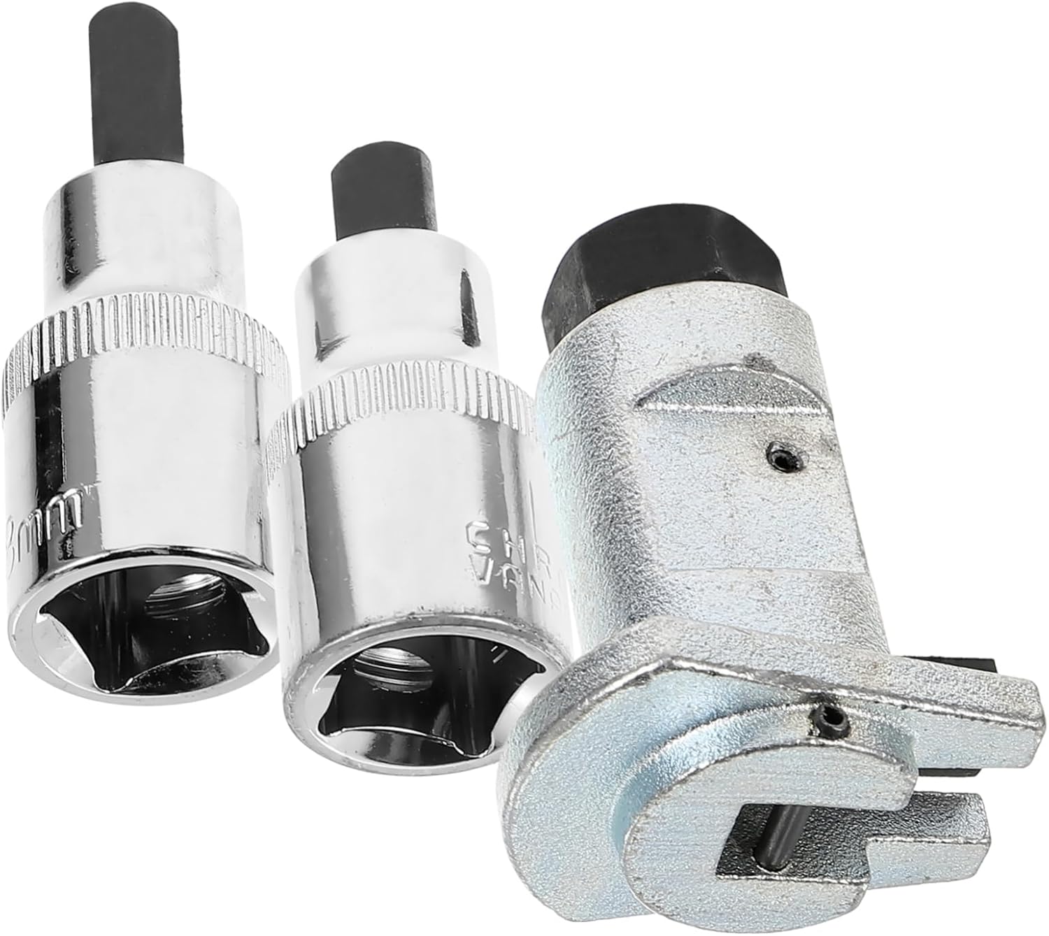 Amazon.co.jp COOLHIYA 3個点 ストラットスプレッダー工具 サスペンションアーム用 ストラットナットソケット バイク