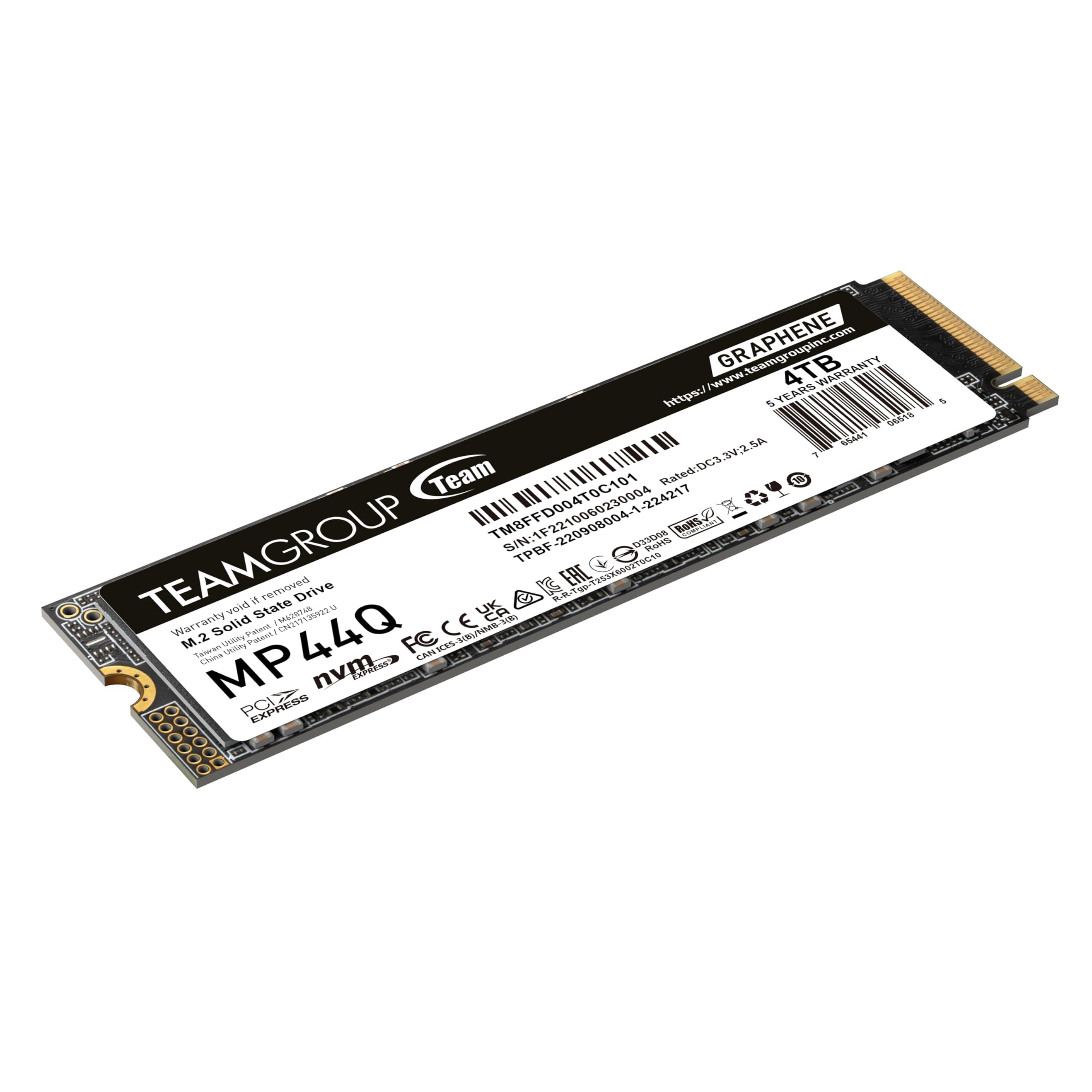 Amazon.com: TEAMGROUP MP44Q 4TB SLC Cache Gen 4x4 M.2 2280
