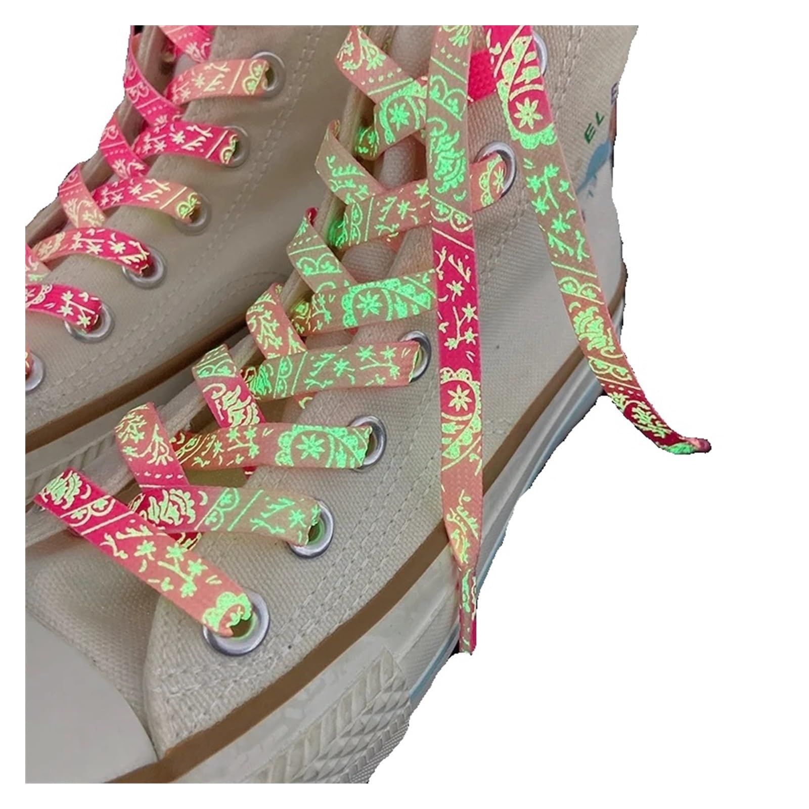 Cordones, Luminoso for Zapatos Cordones Planos for Zapatillas de Deporte Lona Fluorescentes Brillantes(Black,140cm)