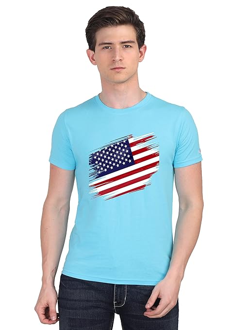 Men's T-Shirt Made 100% Cotton Manufactured with Care and Love, Cotton Tshirt T Shirt I4u, IDENTITE, Identity4u, Round Neck T-Shirt, Crew Neck,Printed T-Shirt, Tshirt, t Shirt TSH 100047BB