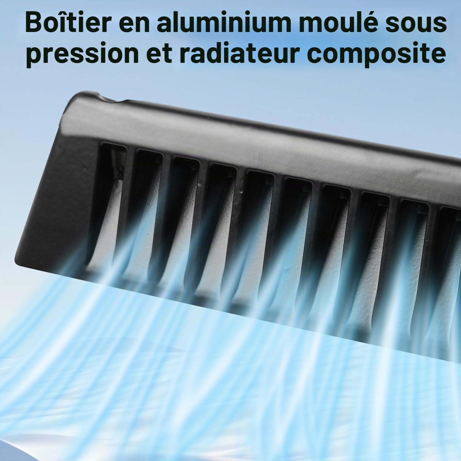 Leikurvo Éclairage De Plaque D'immatriculation LED: Lampe Extérieure 12V, Lumière Étanche IP67, Résistante Aux Chocs, pour Caravane Et Véhicule De Loisirs (Noir)