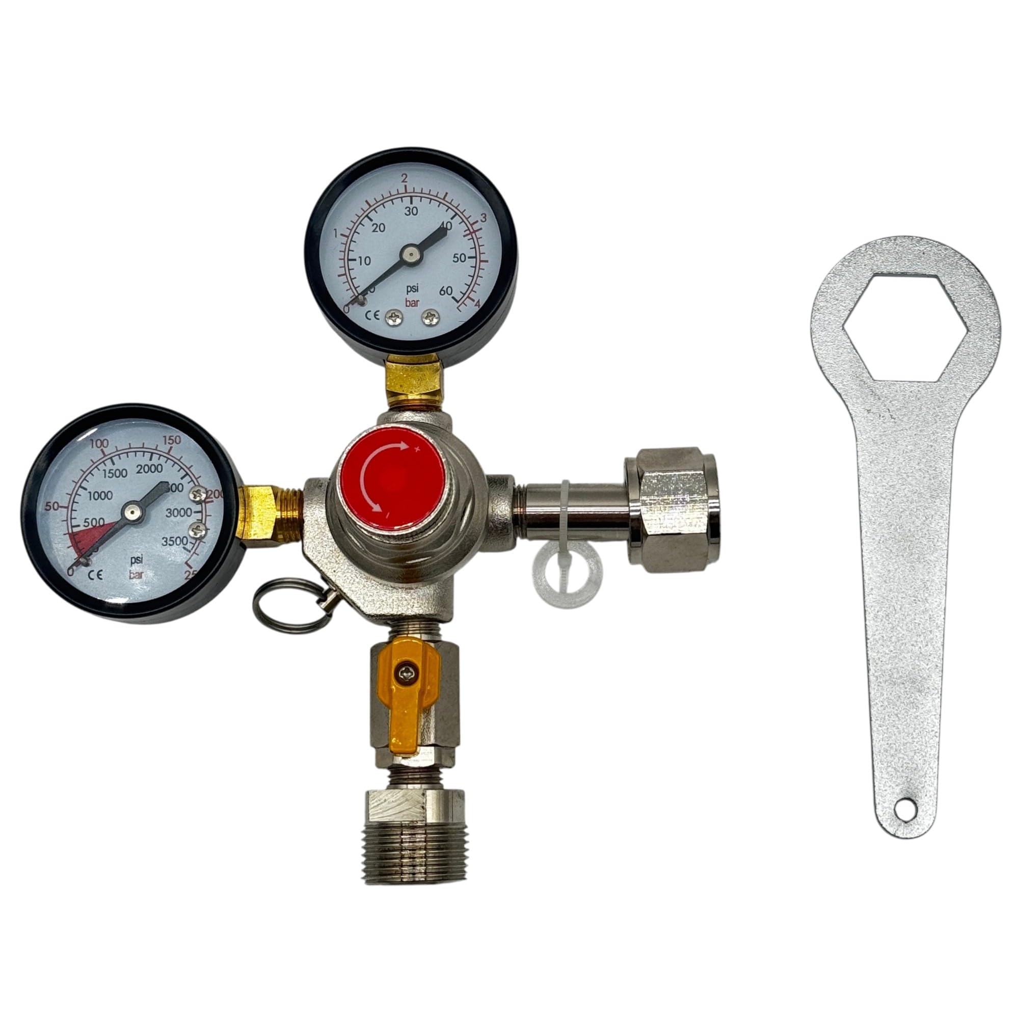 Riduttore di pressione 1-linea CO2 per Spillatore birra 3bar
