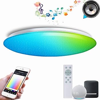 Amazon.co.jp : Hoyoomi LEDシーリングライト 12畳 5500lm 55w 調光 調