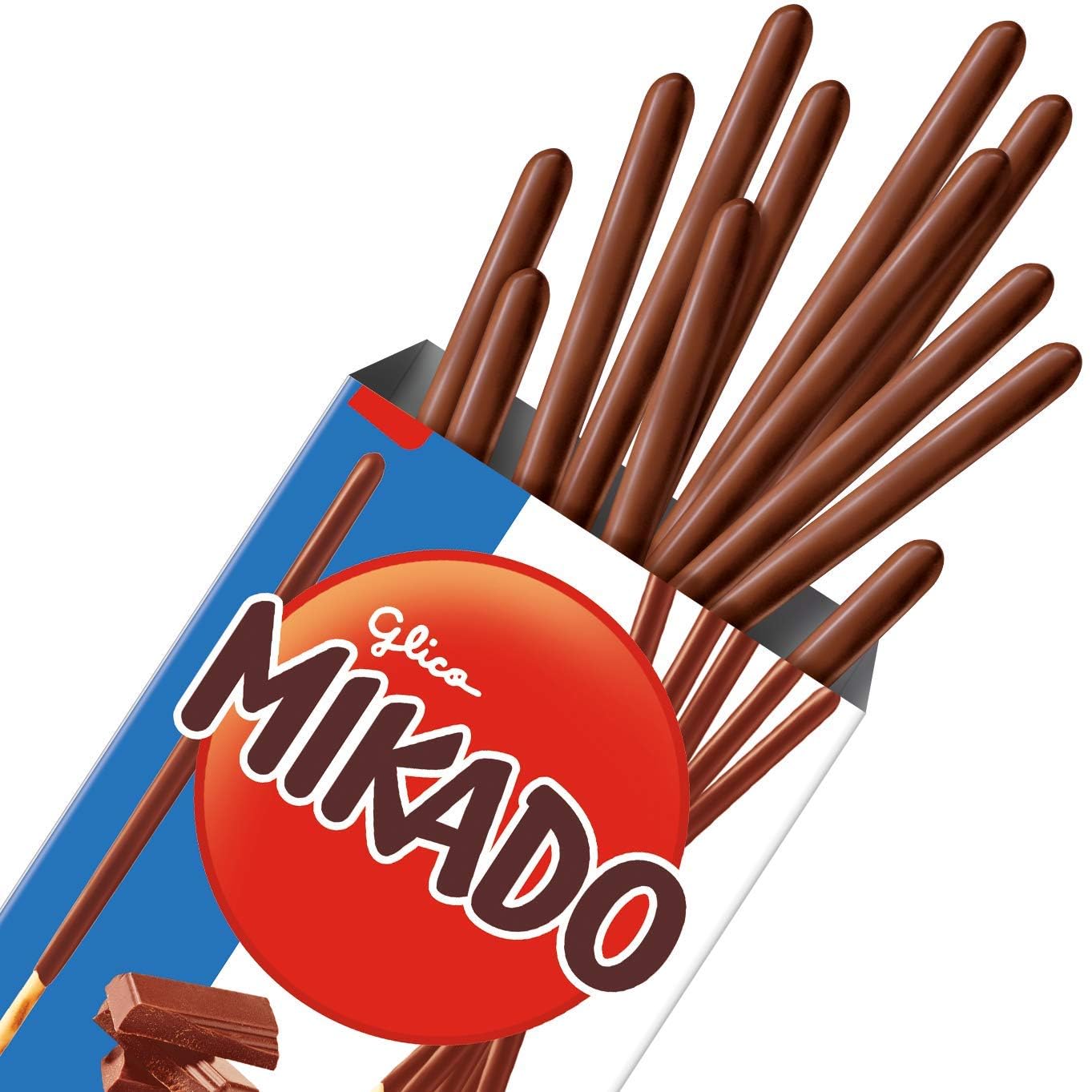 Mikado Milchschokolade – 24 x 75 g – Knusprige Keksstäbchen, überzogen mit