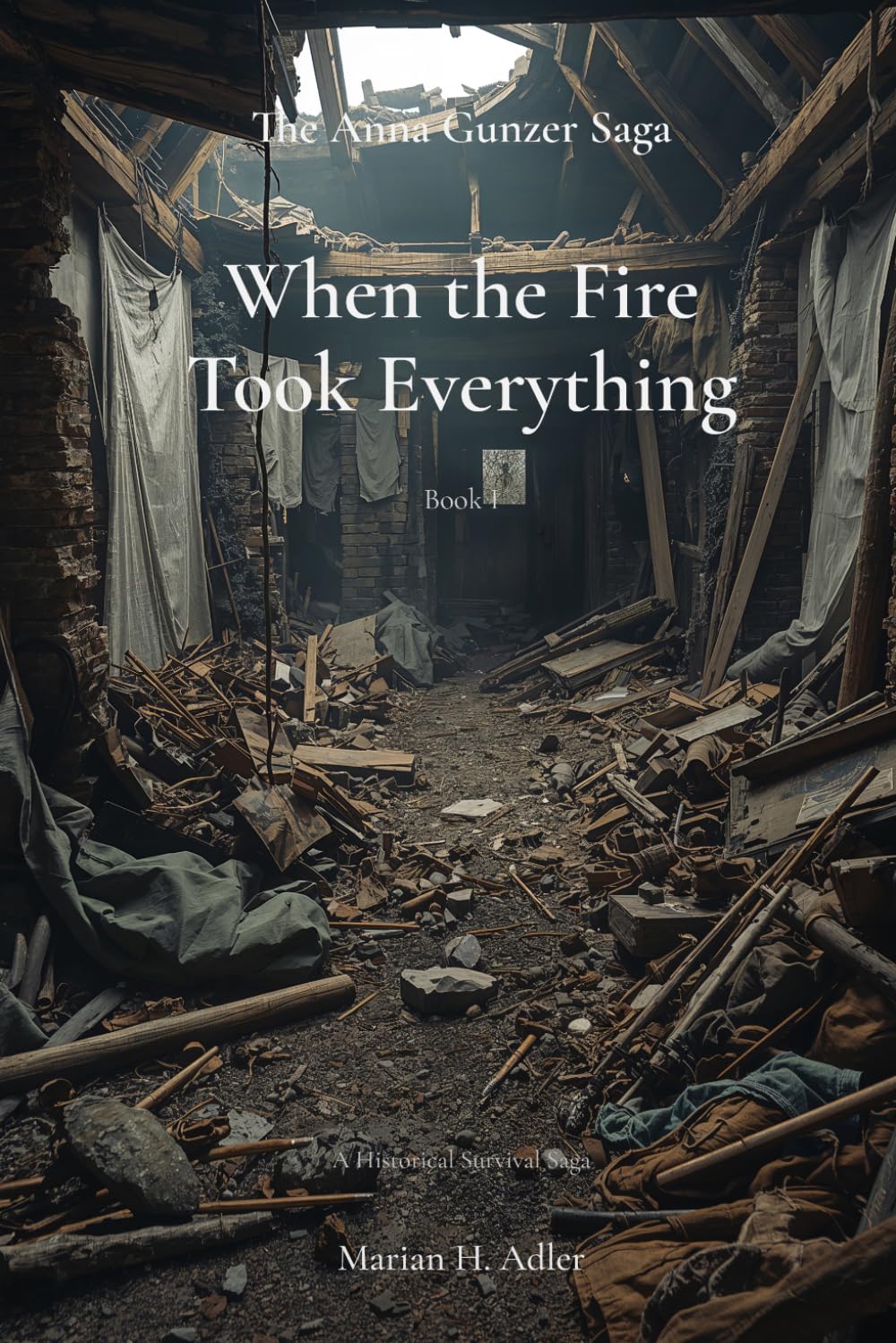 When the Fire Took Everything: A Historical Survival Saga (The Anna Gunzer Saga)