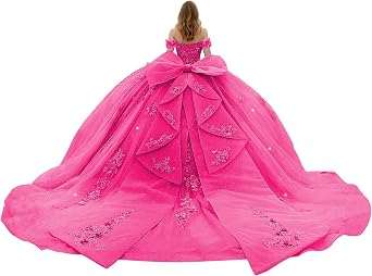 Off Shoulder Quinceanera Dresses 3D Flower Vestido De 15 Anos