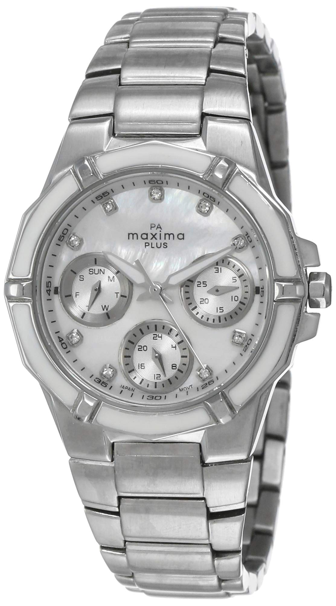 MAXIMA Stainless Steel Analog Silver Dial Women Watch-46171Cmls, Silver Band (B07HTV68L7) Amazon Price History, Amazon Price Tracker