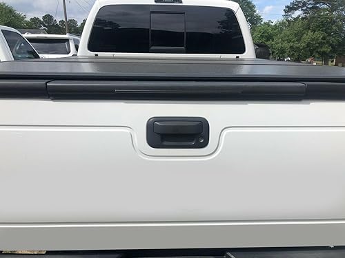 Miniatura 2 de ECOTRIC Tapa de paso para puerta trasera compatible con Ford Super Duty F250 F350 F450 F550 2008-2016 Moldura flexible para portón trasero con