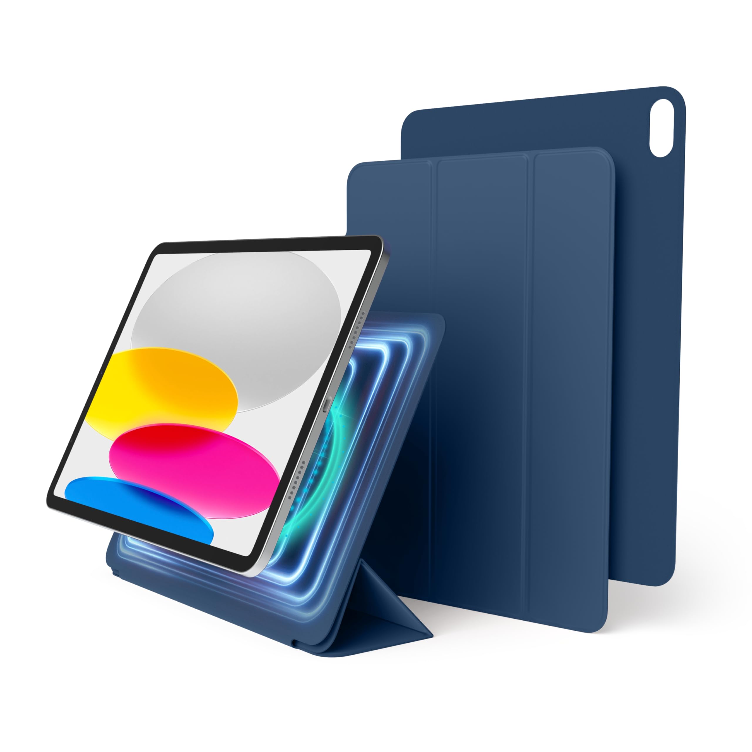 iPad A16 128GB ケース付 AppleCare MD4A4J/A アップル iPad(A16) A16 11型 ストレージ：128GB ブルー MD4A4J/A の