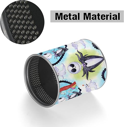 Miniatura 4 de JOHSBYD Jack and Sally Gifts - Soporte de cuero para lápices, diseño Always Remember You're Braver Than You Believe, soporte para lápices,