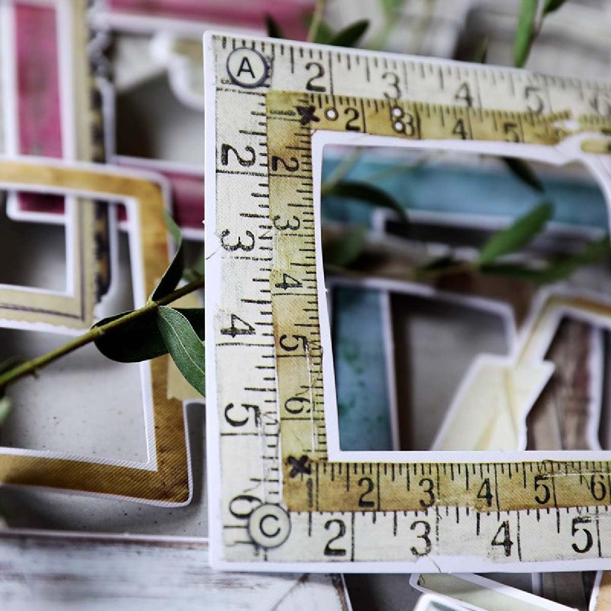 24 Vintage Foto Rahmen Aufkleber - Wasserfeste Wanddekoration Für Scrapbooking