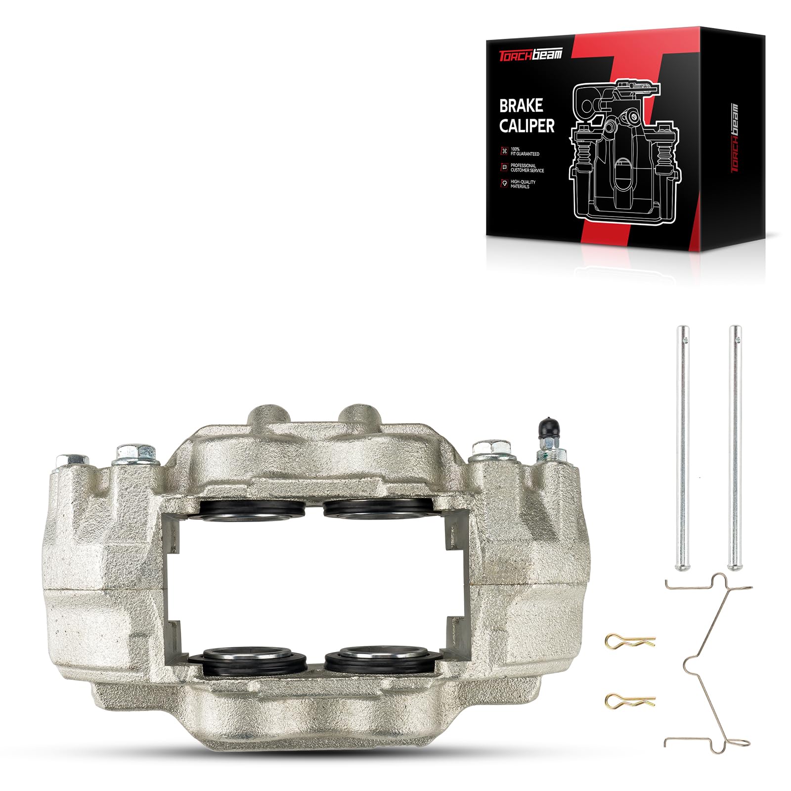 Torchbeam Brake Caliper For Front left Driver Side for 2000-2006 Tundra, 2001-2007 Sequoia, Front Right Passenger Side for 2003-2005 4Runner, Disc Brake Caliper Assembly with Bracket # 192712