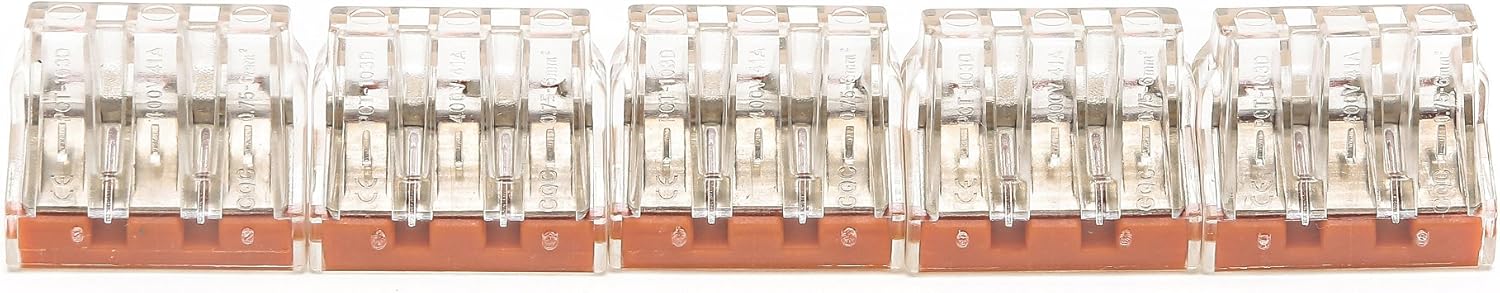 Push Wire Connector For Junction Boxes 400 V 14-10 AWG PCT-103D/773-173 (50PCS)