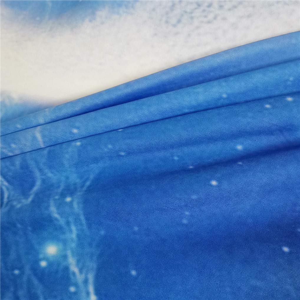 Copripiumino 3D Con Cavallo In Corsa, Effetto Fuoco, 100% Microfibra, Varie Misure Fino A 260x220 Cm