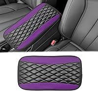Vista 12 de Funda para Consola Central del Automóvil, Protector Universal de Cuero Impermeable para Caja de Asiento del Reposabrazos, Cómodos Accesorios