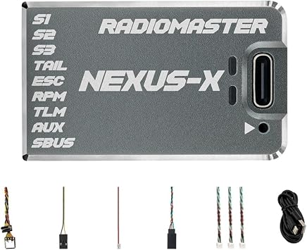 HTLNUZD Radiomaster Nexus-X Helicopter Flight Controller High-Precision, Reliable Performance for Smooth Flights Gary-X