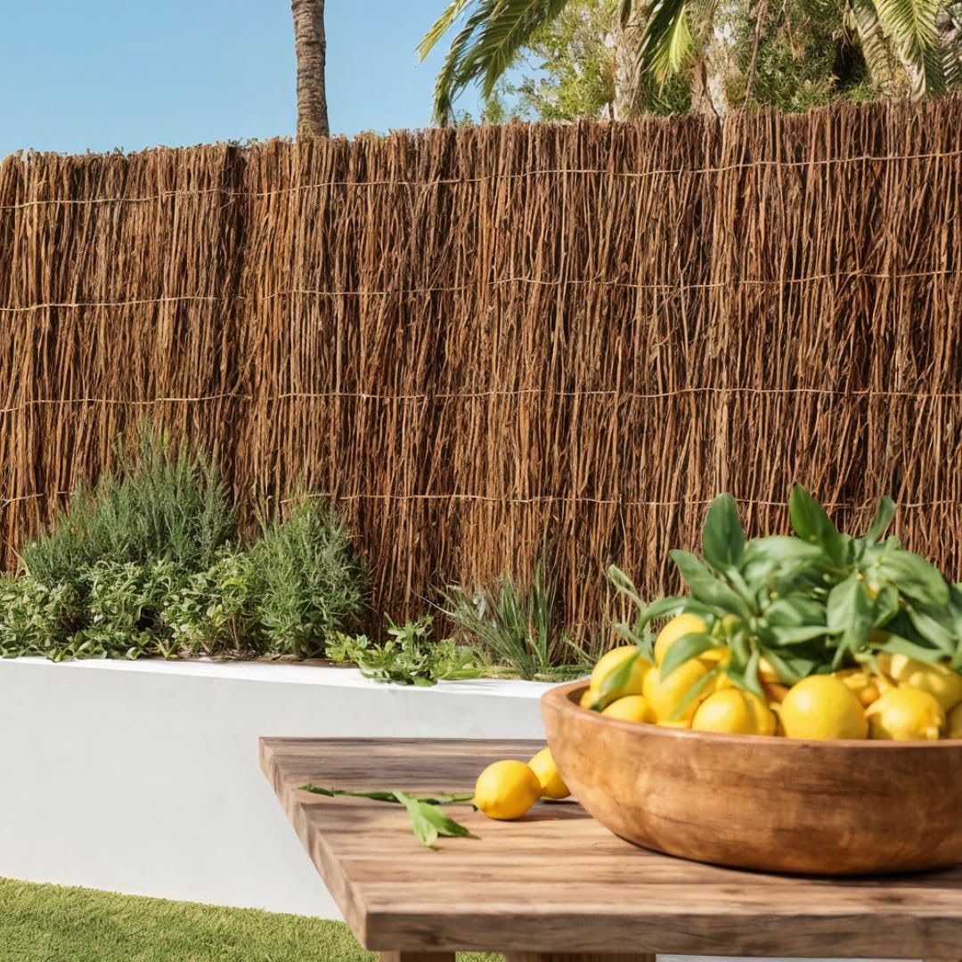 NORTENE Brezo Tricapa Triobruc para garantizar privacidad 1.5X3 M | Ideal Para La Decoración De Exteriores, Fácil Instalación En Terraza, Balcón Y Jardín, Resistente Y Duradero
