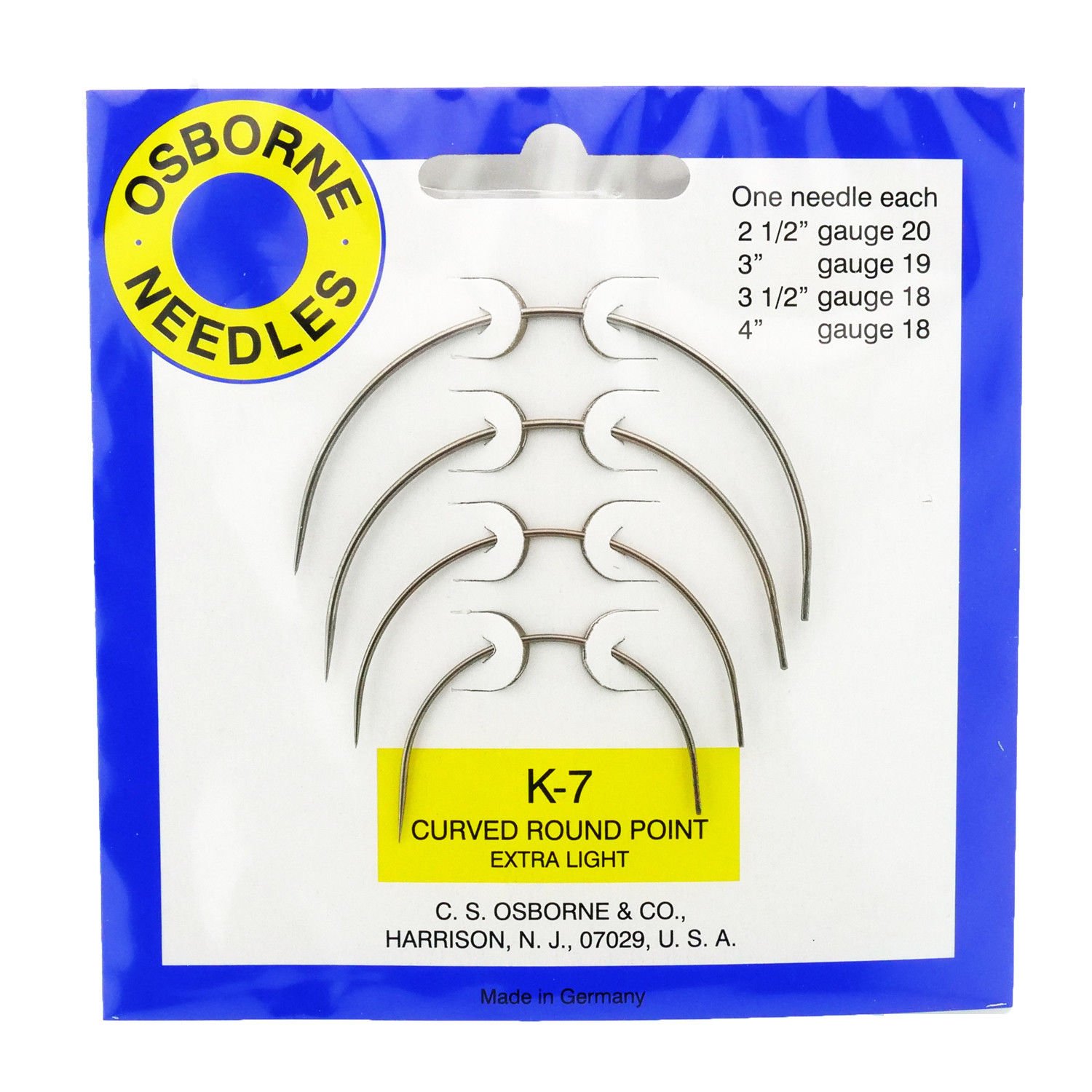 Amazon.com: C.S. Osborne Extra Light Curved Round Point