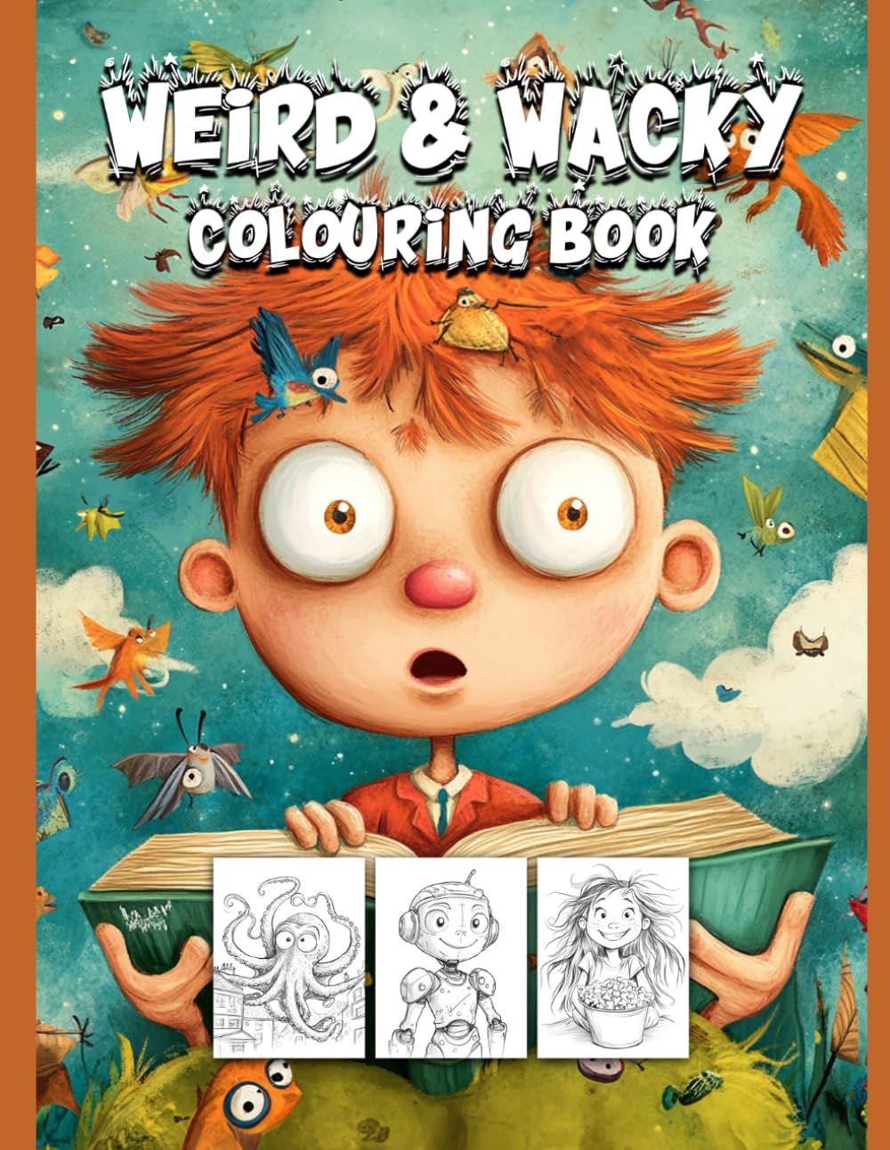 Weird & Wacky: Colouring Book