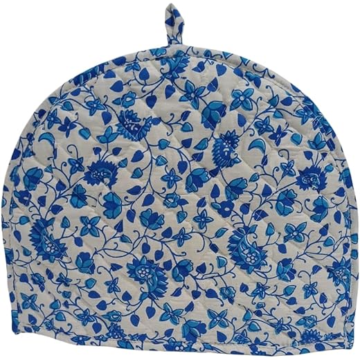 Handmade Cotton Tea Cozy Cover  Poshmandala Rajasthani Hand
