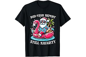 Mid Year Report T-Shirt: Spread Christmas Cheer in the Heat of Summer