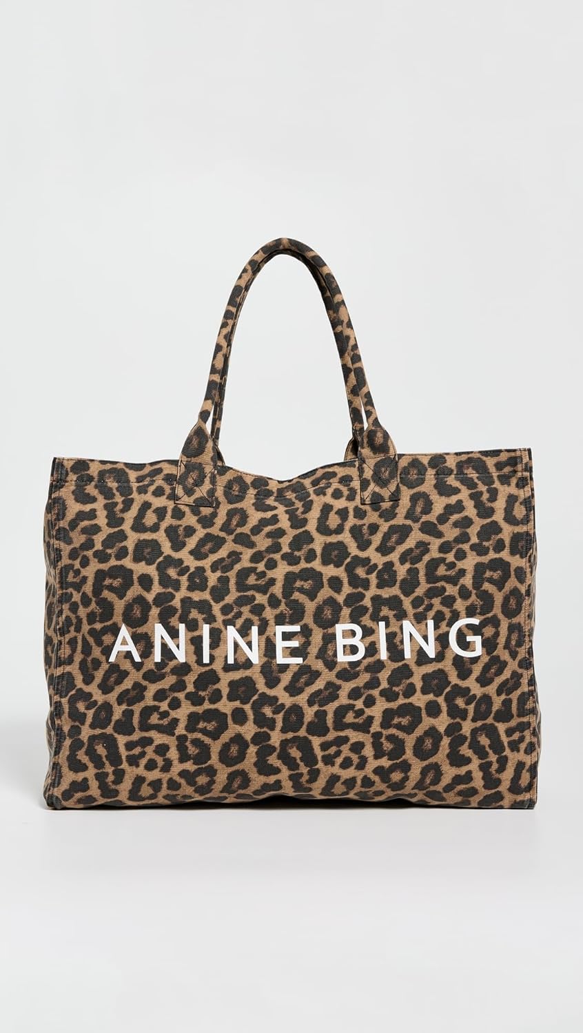 ANINE BING Women's Leo Canvas Tote - Image 2