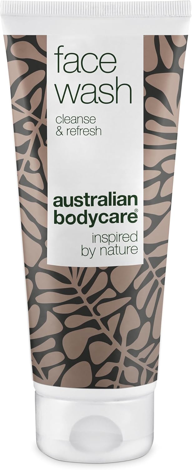 Australian Bodycare Face Wash 100ml – Facial cleanser with Tea Tree Oil | Deep Cleansing Spot Wash against acne and oily skin | For Women & Men