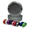 ZYN Snus Tin Aluminum 3 Layers Metal Tin for Pouch Storage Packaging Gunmetal Gray