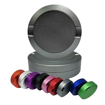 Snus Can for ZYN, Snus Cans Aluminum 3 Layers Metal Tin Container for Pouch Storage Packaging Gunmetal Gray
