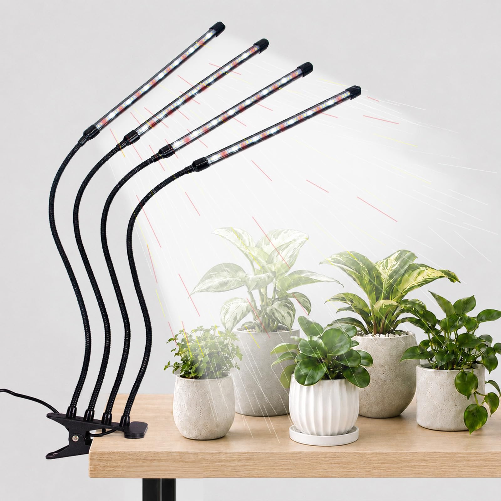 LEOTER Grow Light - Full Spectrum, Timer & Dimmable -9