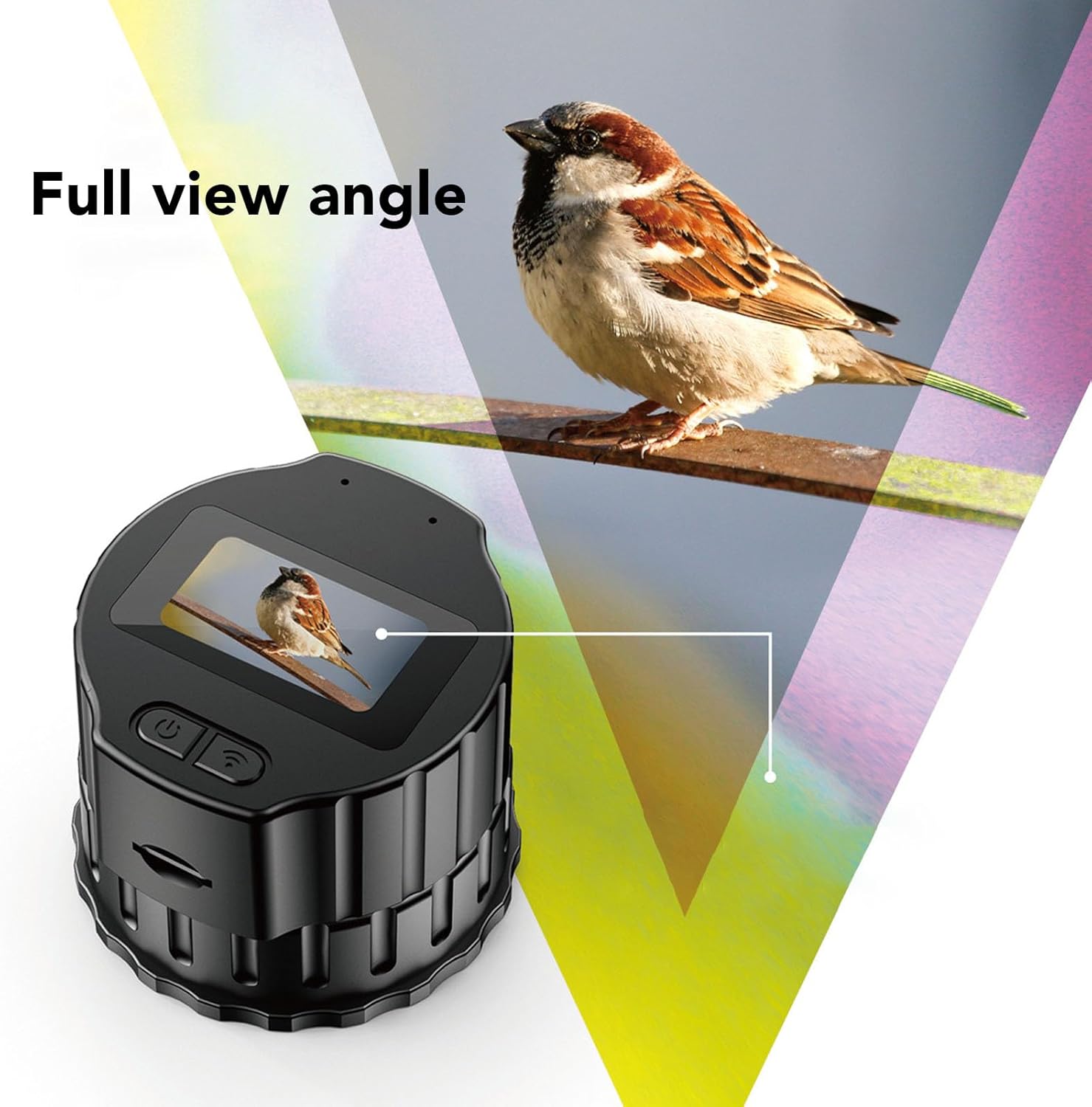 Wi Fi Telescope Eyepiece Camera, 16MP Electronic Eyepiece Camera with for Astronomy, 1.5in Display Wire Less Electronic Eyepiece for 28mm to 50mm Telescope