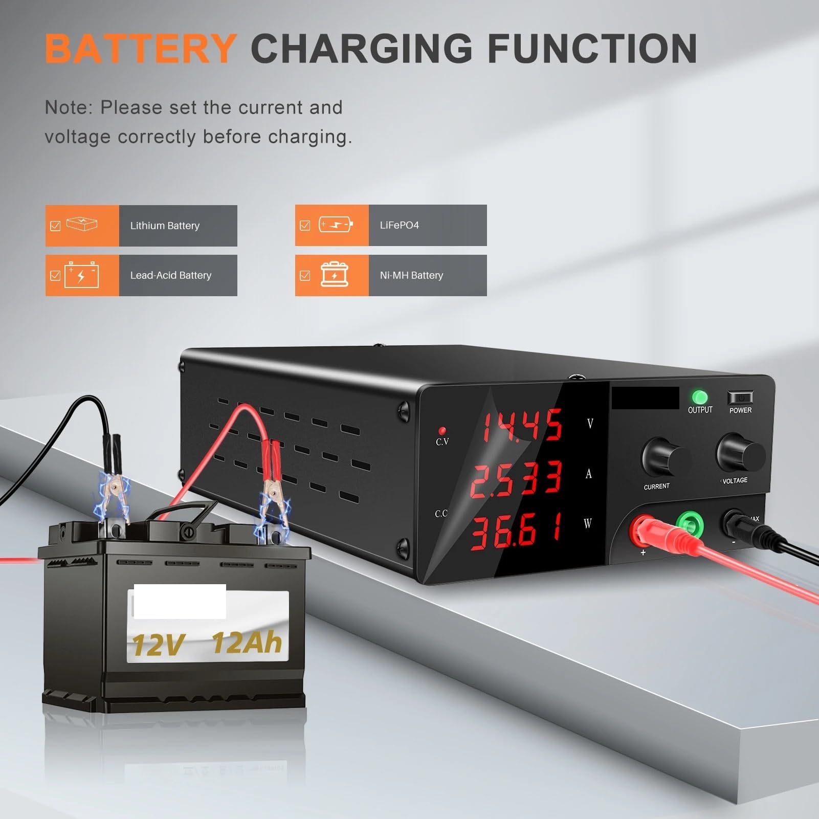 Alimentation Laboratoire, Alimentation stabilisée CC for laboratoire, alimentation à découpage haute puissance réglable(30V20A)