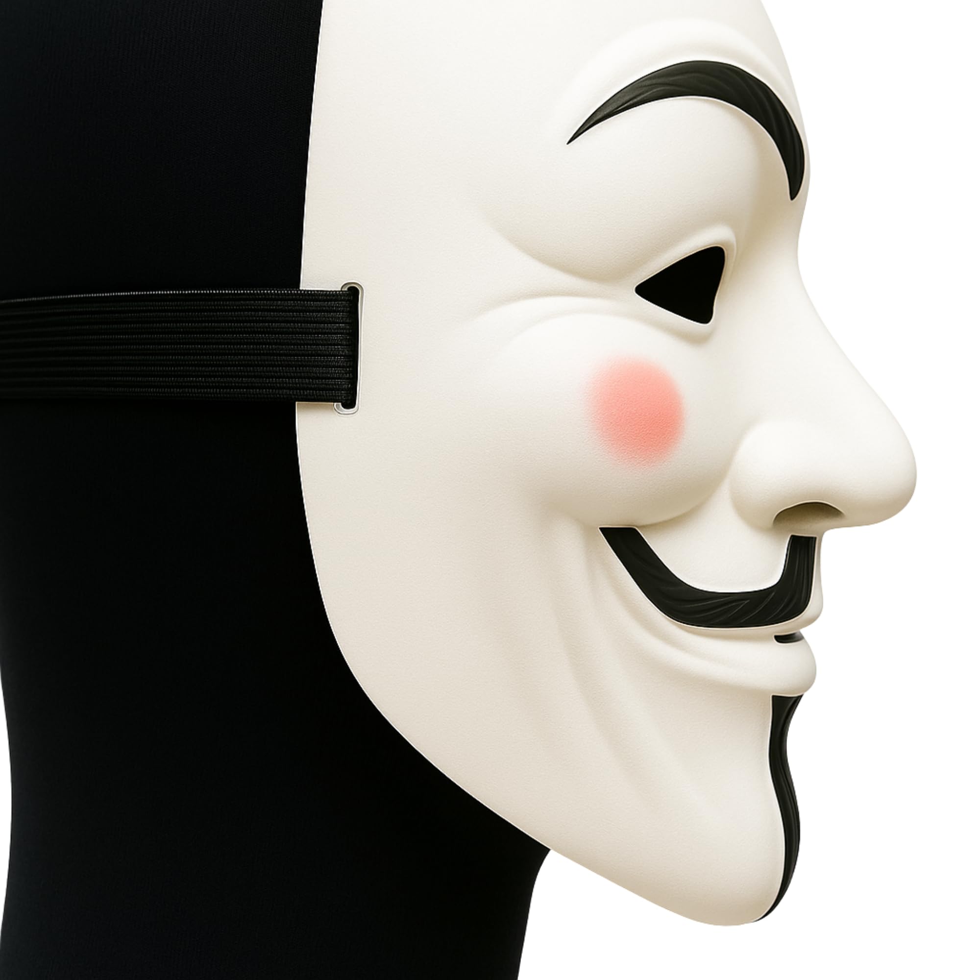 Compatible Spy Ninjas PZ9 PZ2 Project Zorgo Hacker Mask and Skull Gaiter Costume (White Hacker Mask)