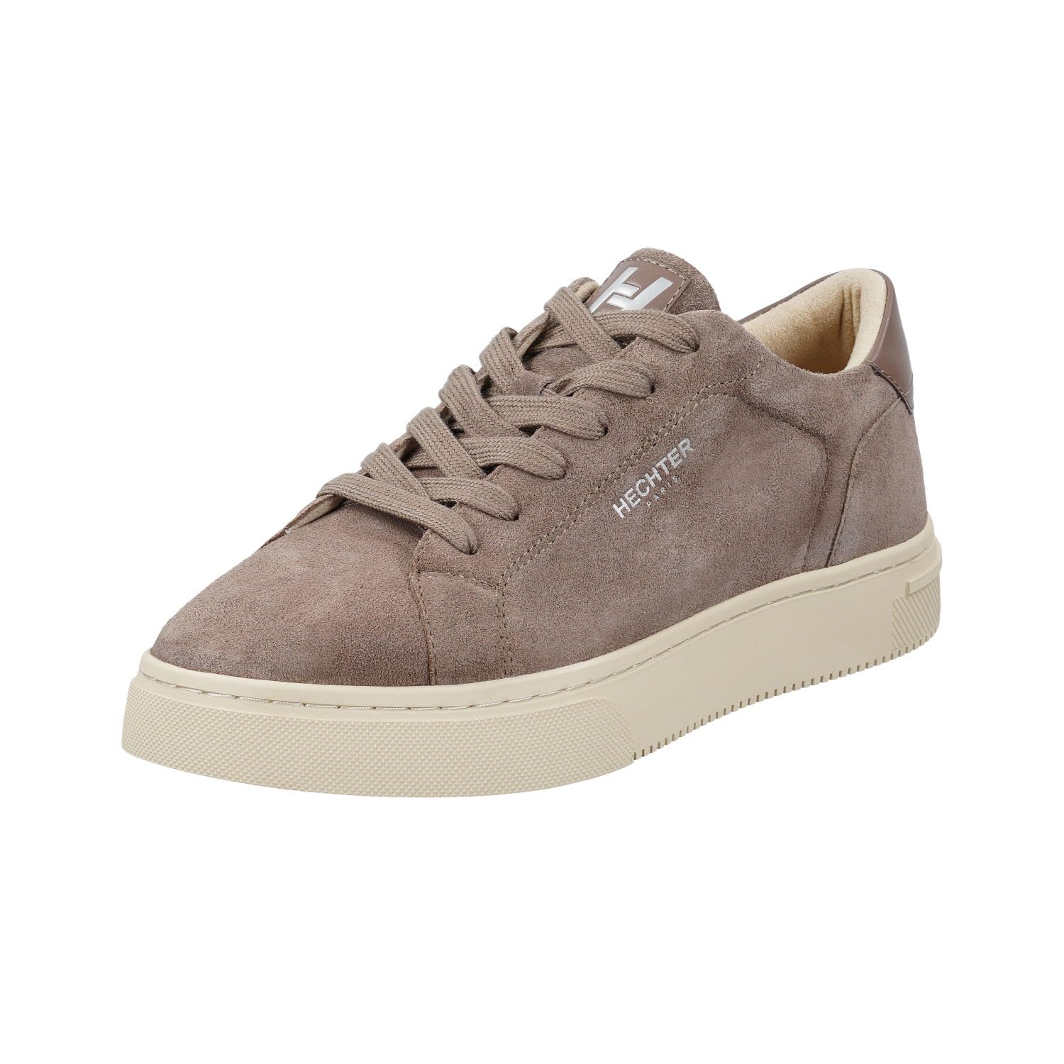 Hechter Paris Men Julien Sneaker, Taupe, 9.5 UK