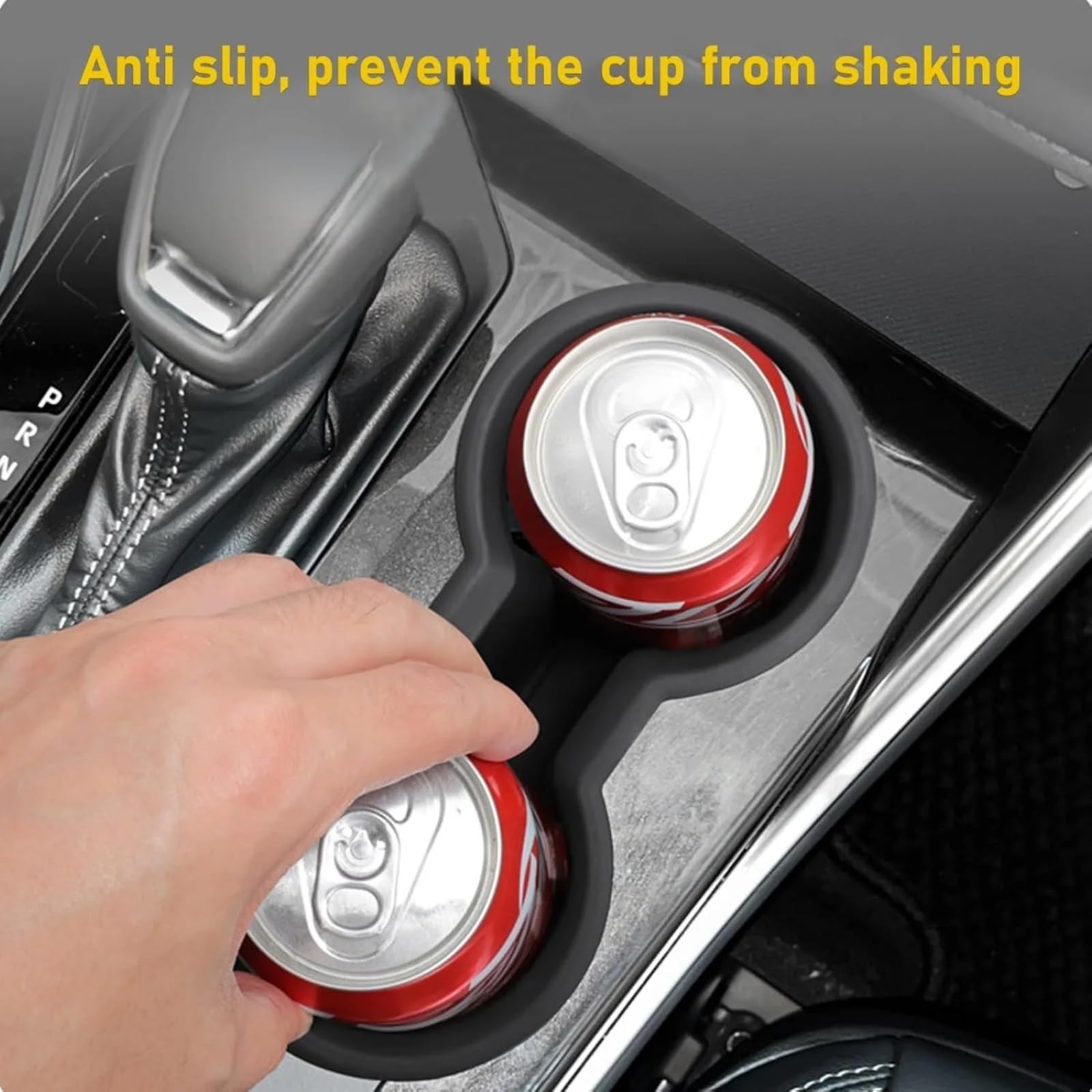 Centrale Consolle Portabevande Custodia Portabicchieri Per Console Centrale Con Inserto Per Tazza Di Acqua, Custodia Compatibile Con Toyota Per Highlander 2020-2024