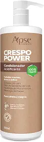 Condicionador Acidificante Crespo Power 1000Ml, Apse Cosmetics